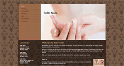 Desktop Screenshot of bebe-nails.net